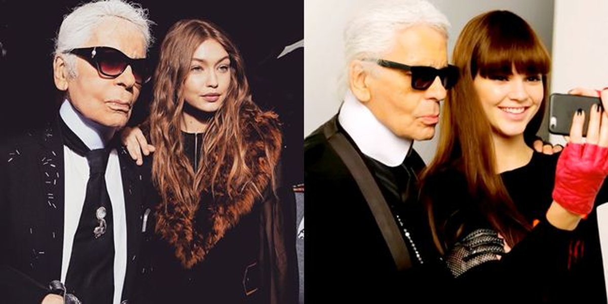 Remembering Karl Lagerfeld, Close to a Series of Famous Supermodels