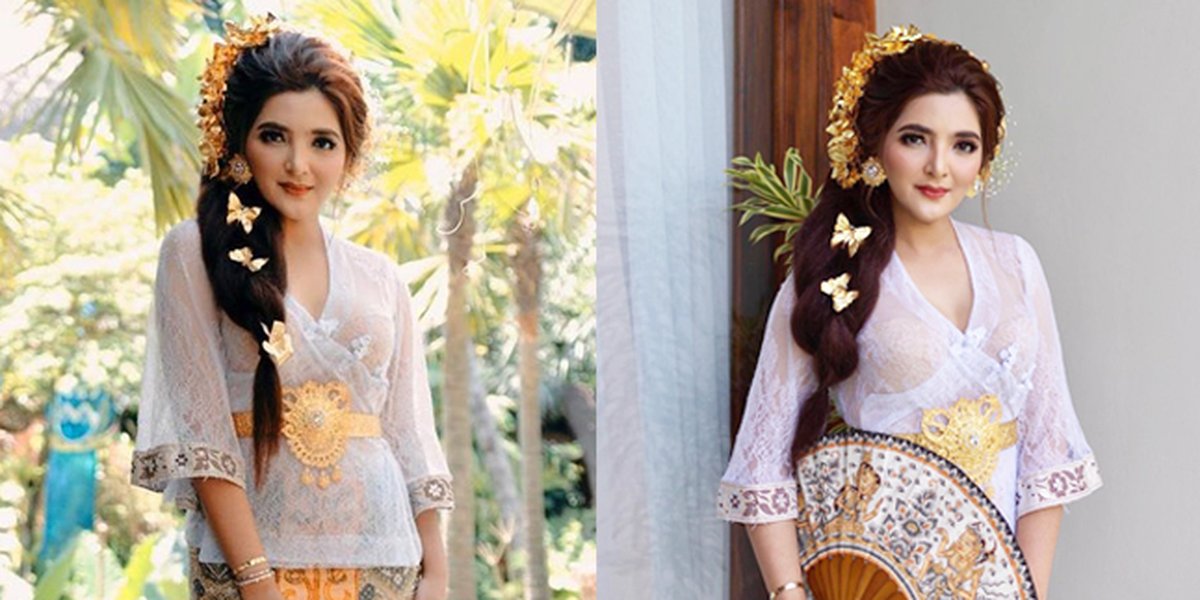 Transforming into a Balinese Girl, Here are 8 Charms of Ashanty in Traditional Attire of the Island of the Gods