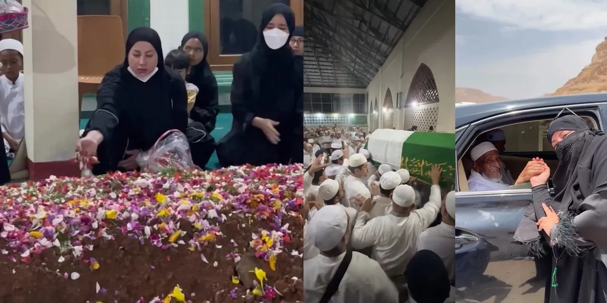 In-Law Passes Away, Tasyi Athasyia Mourns the Loss of Abah - A Renowned Humble Scholar