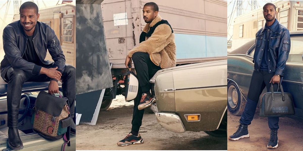 Michael B Jordan Becomes the First Male Ambassador for Coach Brand