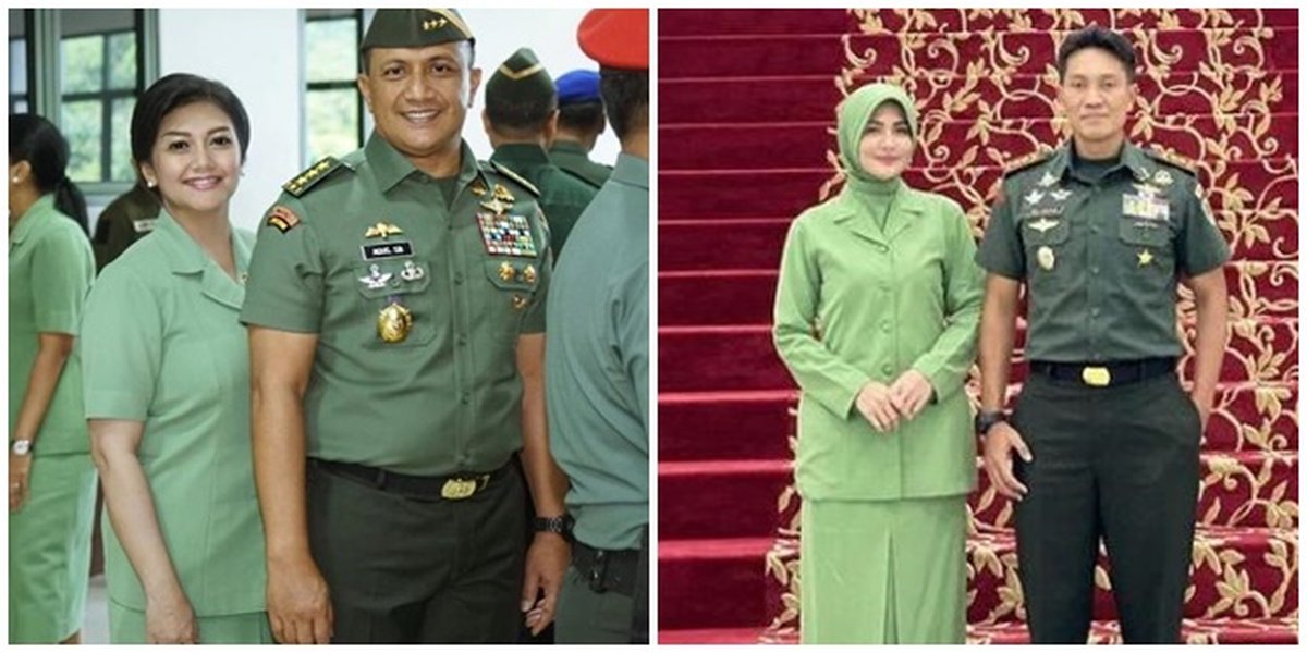 Having a Husband as a Member of the Indonesian National Army, Here are 8 Celebrities who Look Elegant when Wearing Persit Uniform