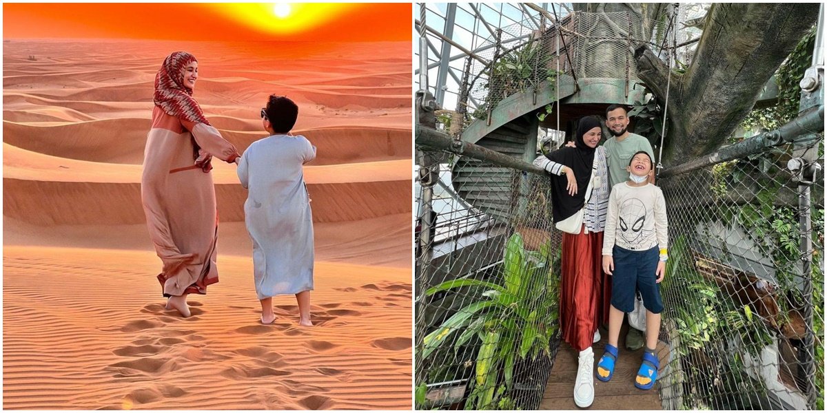 Similar to Bestie Rather Than Mother and Child, Here are 8 Intimate Photos of Shireen Sungkar with Her Eldest Son