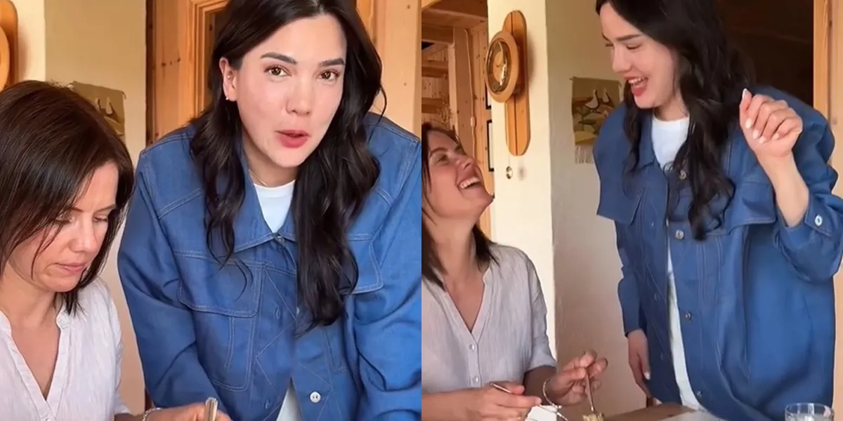 Alice Norin's Moment Inviting Her Norwegian Cousin to Taste Indonesian Instant Noodles, Here's the Reaction
