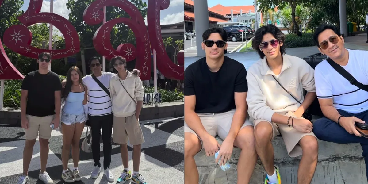 Quality Time, This Moment Andre Taulany Enjoys Vacation with His Three Children in Bali is Really Fun