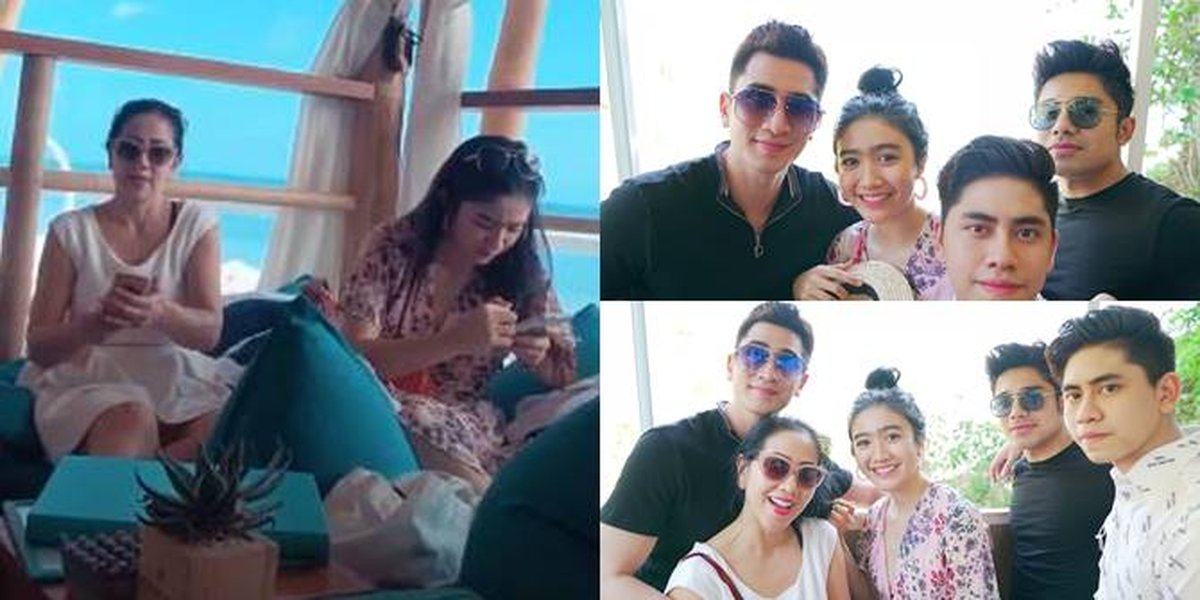 Febby Rastanty's Moment Joining Verrell Bramasta's Family Vacation in Bali, Close & Familiar