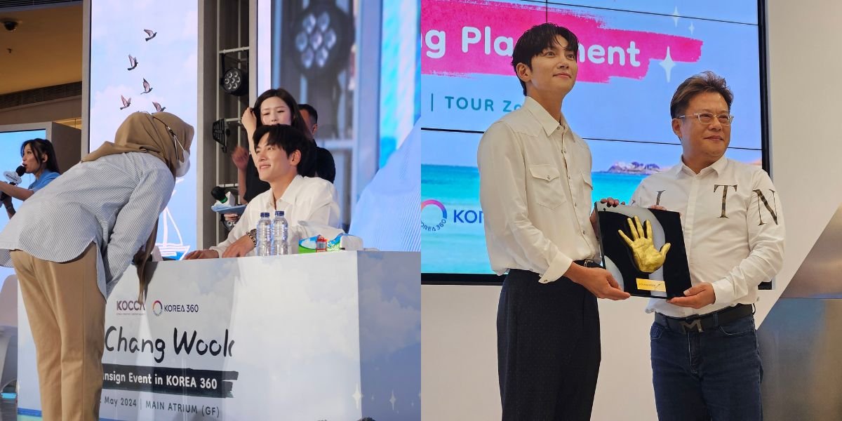 Exciting Moments at Ji Chang Wook Fansign Event in KOREA 360, Handprinting Placement - Fansign Event