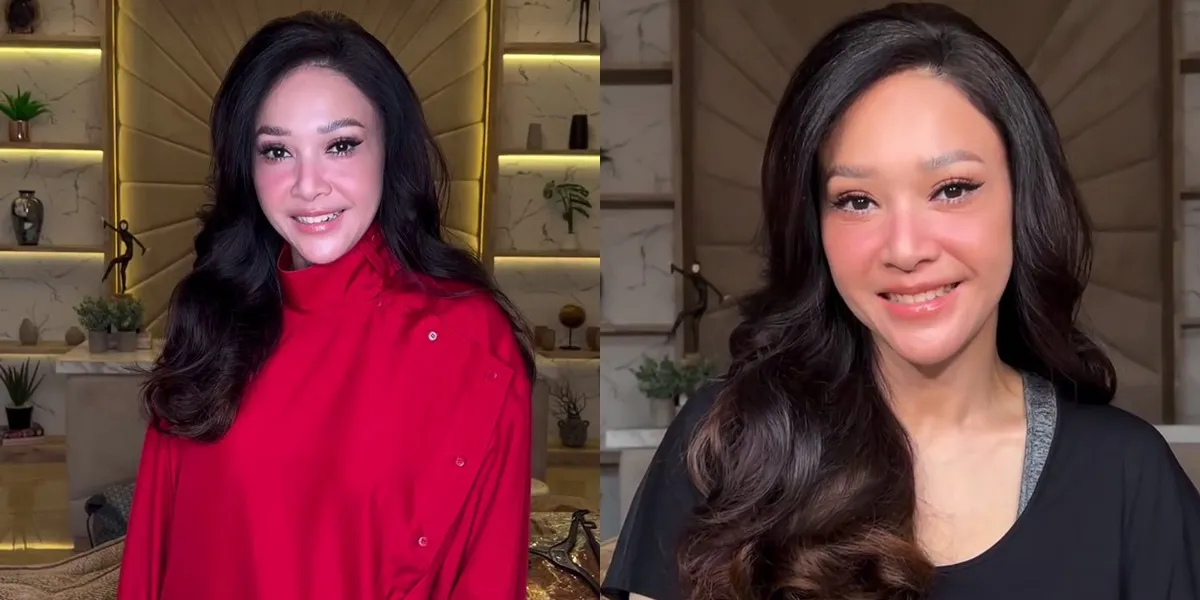 Moments of Maia Estianty Doing Makeup Test Ahead of Al Ghazali and Alyssa Daguise's Wedding
