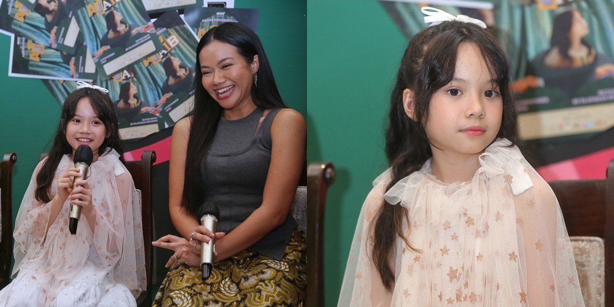 The Adorable Moments of Gempi During the Recording of the Song 'Ajaib' with Yura Yunita, Wanting to Eat Fried Chicken So She Can Sing Again