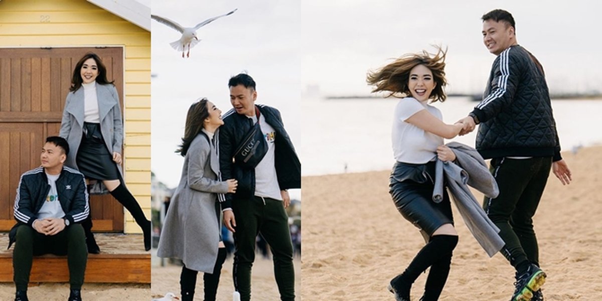 Intimate Moment of Gisel and Wijin in Australia, Romantic like a Prewedding