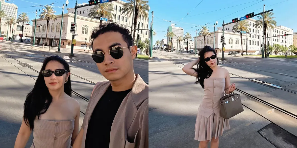 Omara Esteghlal's Vacation Moment with Prilly Latuconsina in New Orleans