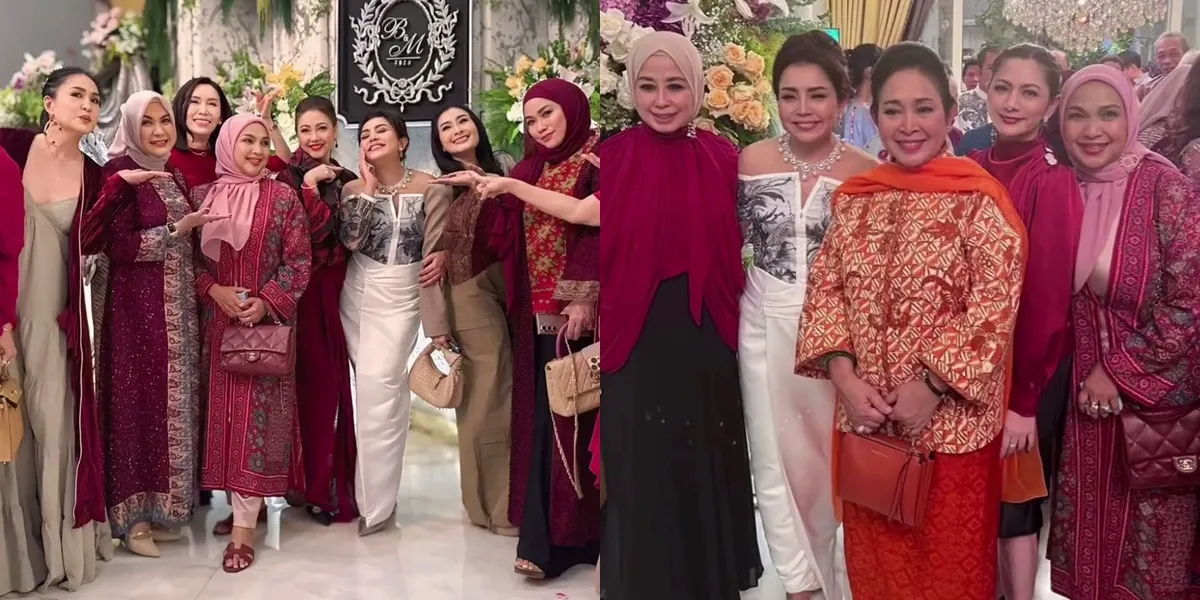 The Celebration Moment of Mayangsari and Bambang Trihatmodjo's 25th Anniversary, Many Senior Celebrities Attended