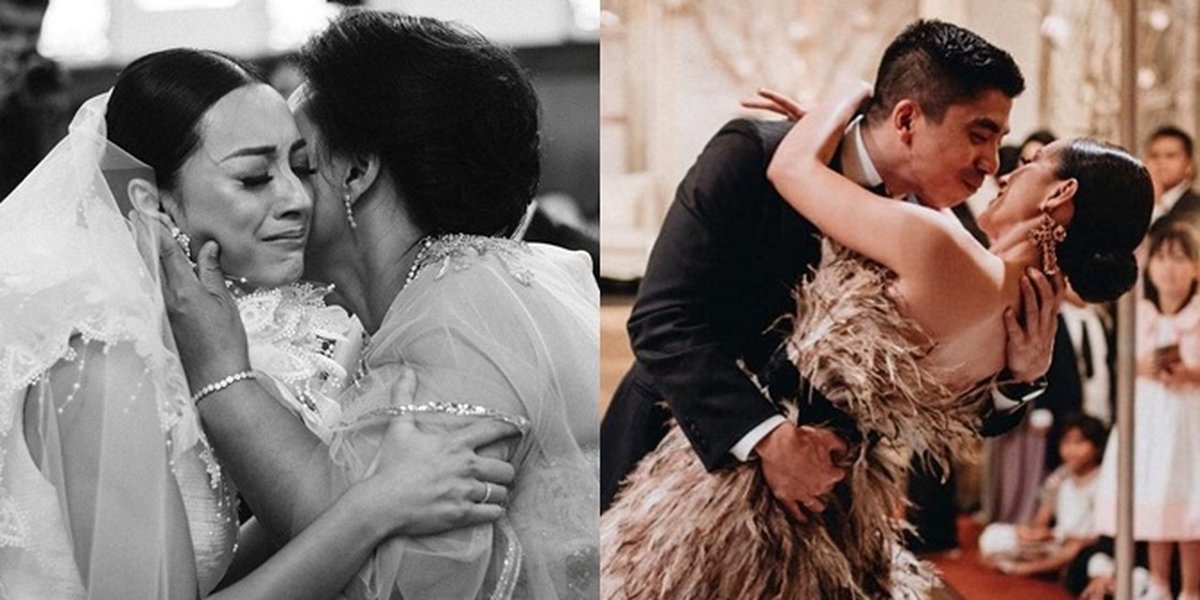 Lolita Agustine's Wedding Moments, Tearful and Kiss During Dance