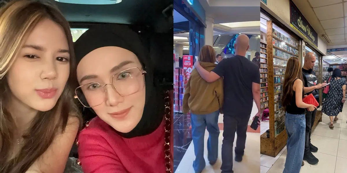 Momen Quality Time Mulan Jameela Bareng Ahmad Dhani dan Safeea, Sempatkan Mlipir Beli Nasi Rames