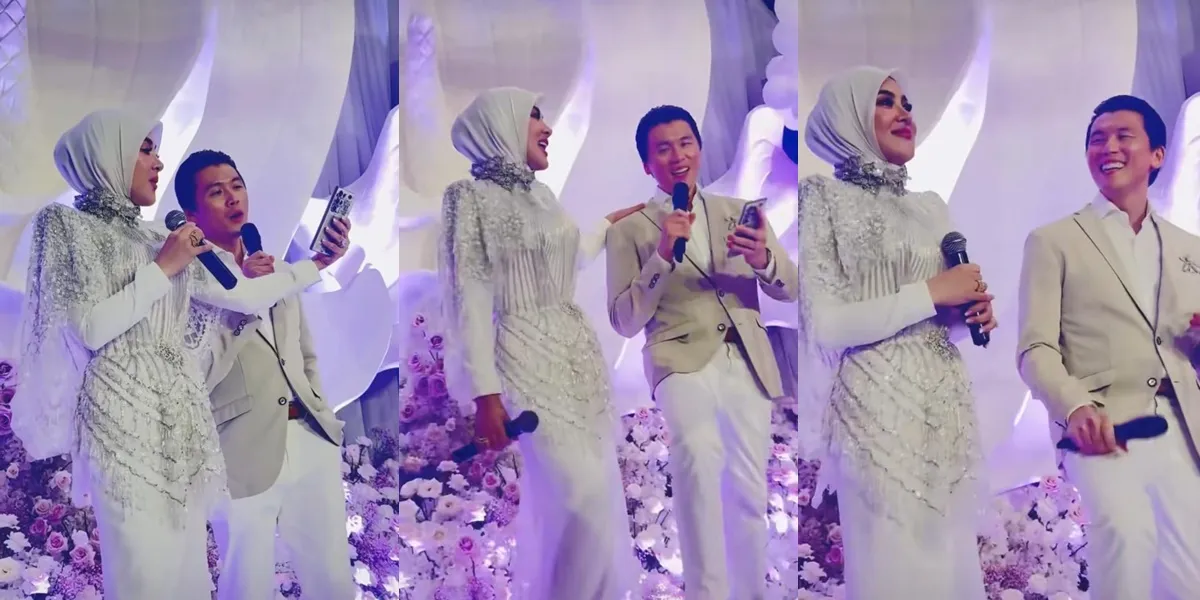 Reino Barack's Singing Moment at Syahrini's Birthday, His Voice Captivates Attention