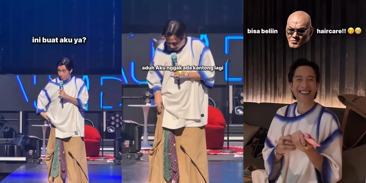 Vidi Aldiano's Moment of Surprise When Receiving Money for the First Time While Singing, Confused but Super Happy