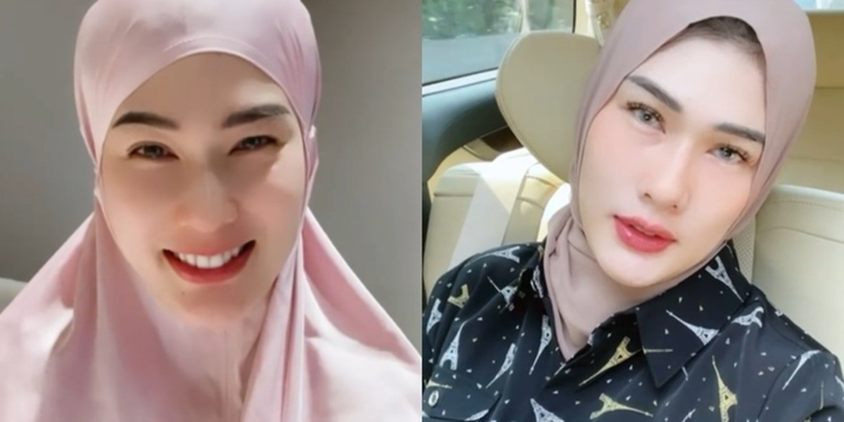 Convert since 2017, Here are 10 Portraits of Stevie Agnecya, Former Samuel Rizal, Beautiful in Hijab