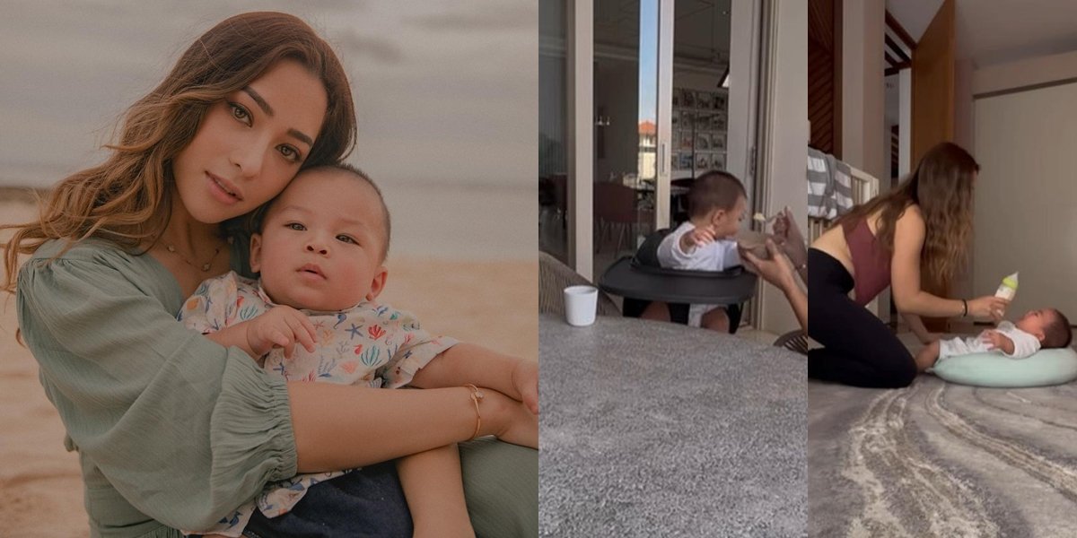 From Changing Diapers to Inviting to the Park, Here's a Portrait of Nikita Willy's Daily Routine Taking Care of Baby Izz Alone in the Morning - Impressing Netizens