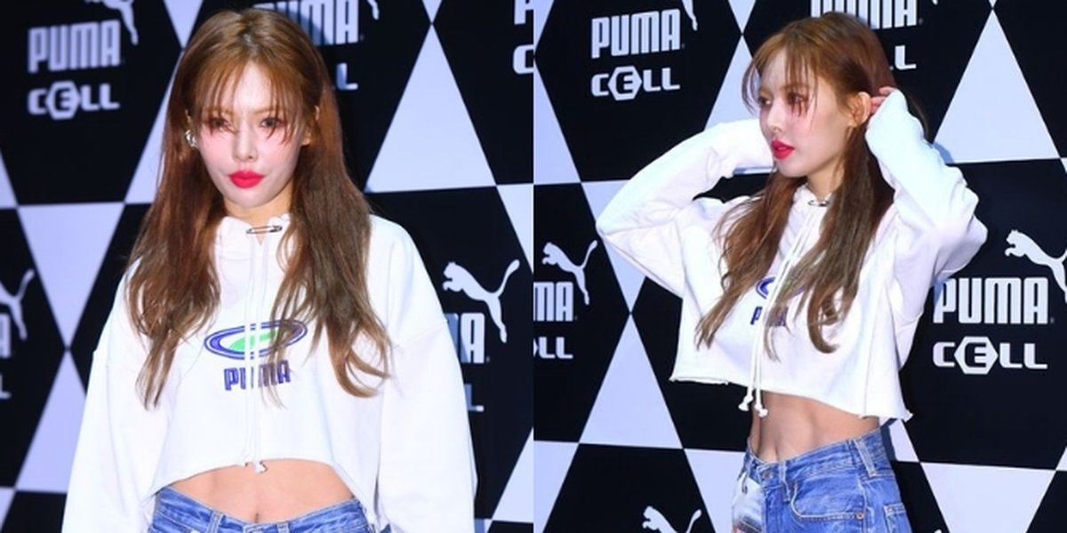 Appearing with a Sporty Look, Netizens Focus on HyunA's Face