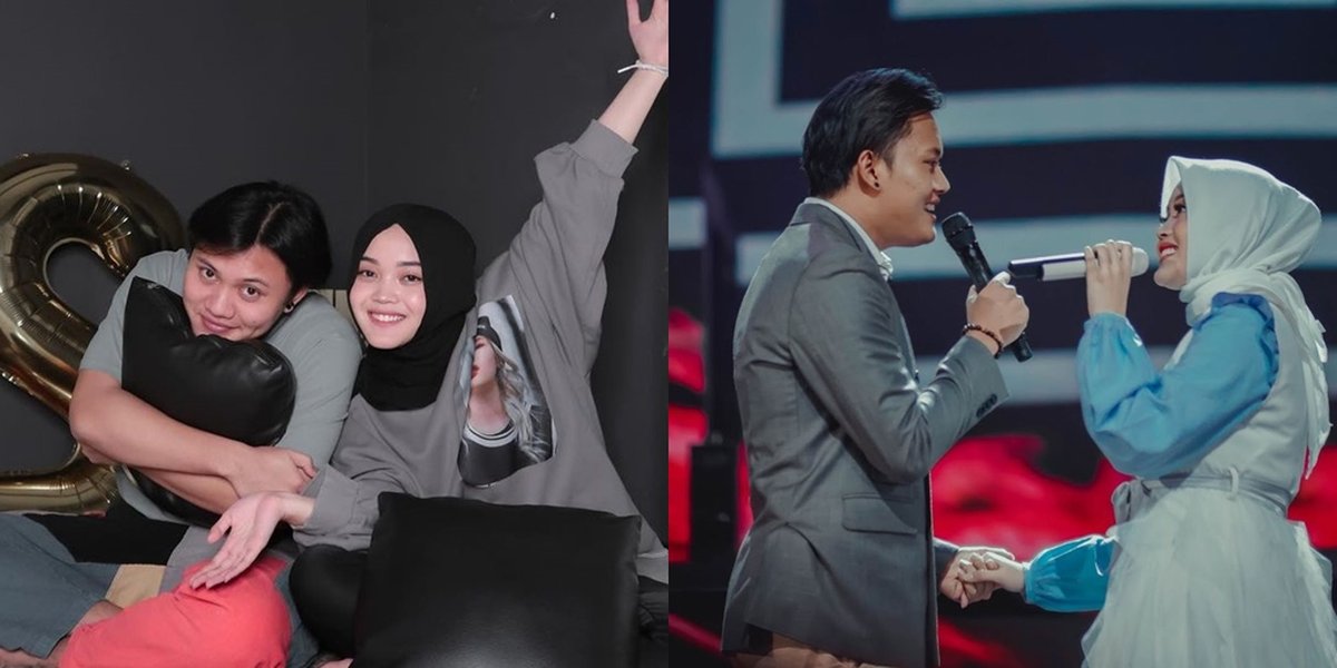 Appearing at Giveon Concert, Here are 8 Photos of Rizky Febian with Putri Delina that are Sibling Goals - Often Called Like a Dating Couple