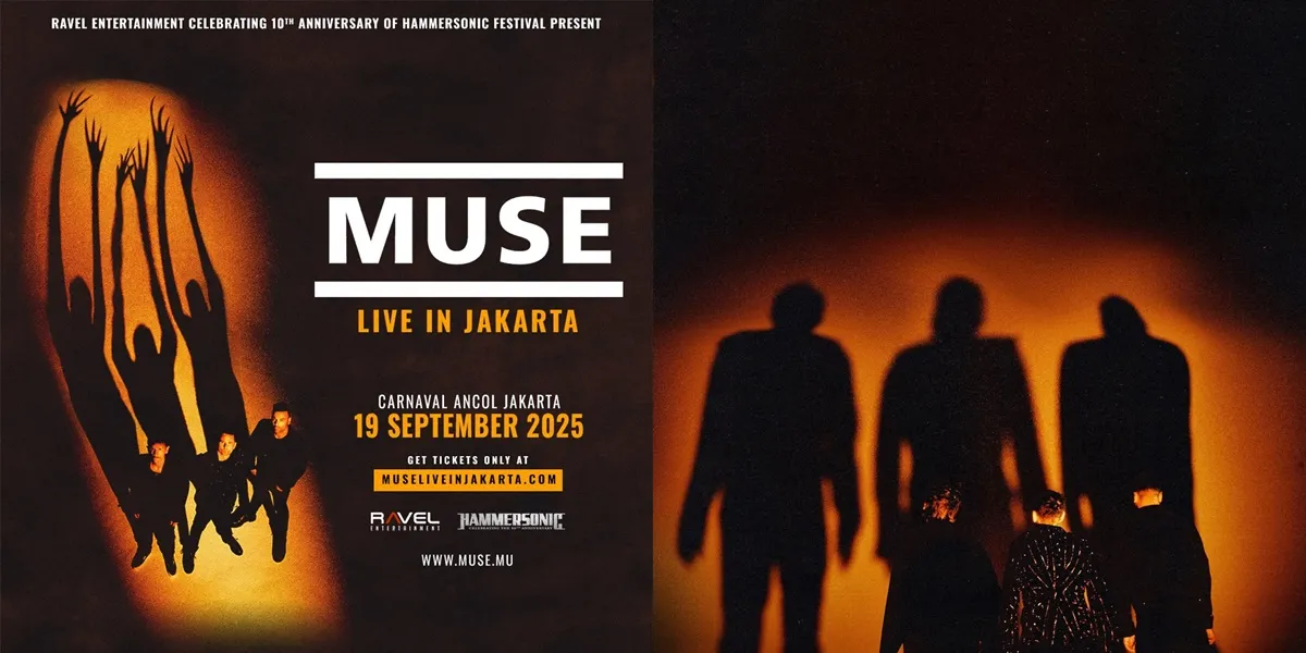 Muse Ready to Hold Concert in Jakarta on September 19, 2025, Tickets Starting at Rp1.7 Million