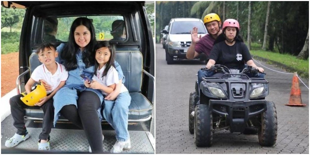 Riding ATVs and Playing Basketball Together, Here are 9 Photos of Yudhoyono Family's Fun Vacation in Bogor