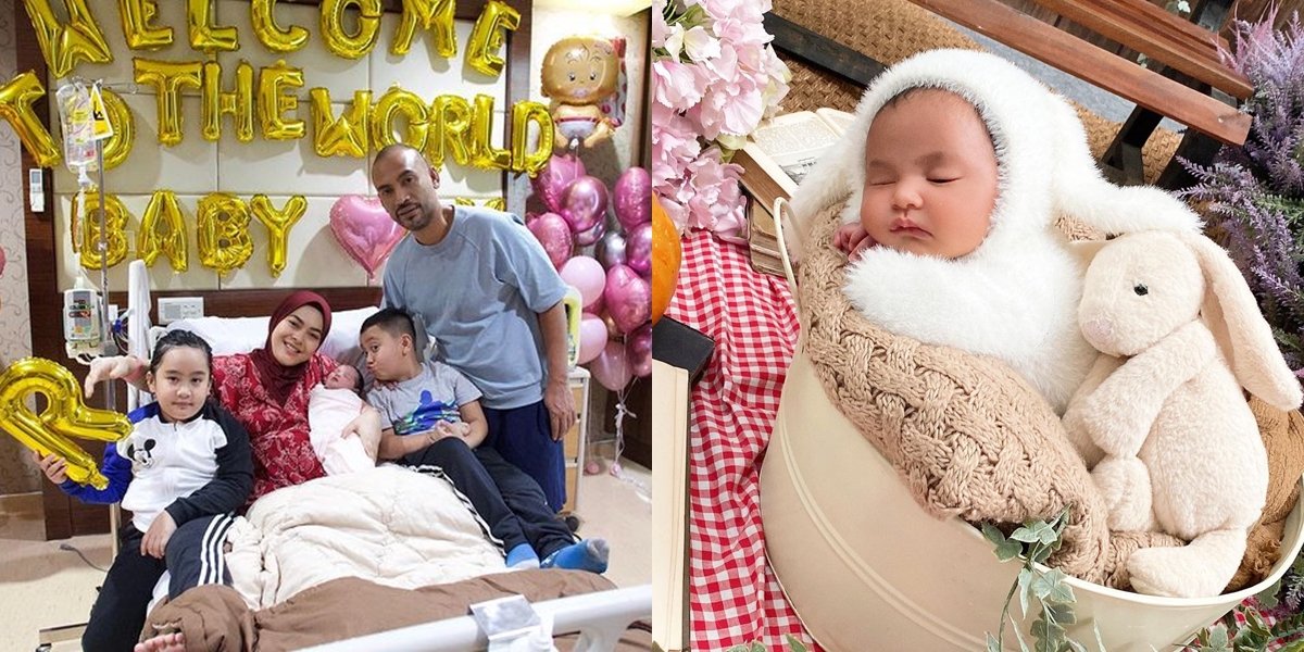 Full Name Was Hidden, Here are 8 Portraits of Raya Maryam, Syahrini's 3-Month-Old Niece - Beautiful and Cute in Rabbit Costume