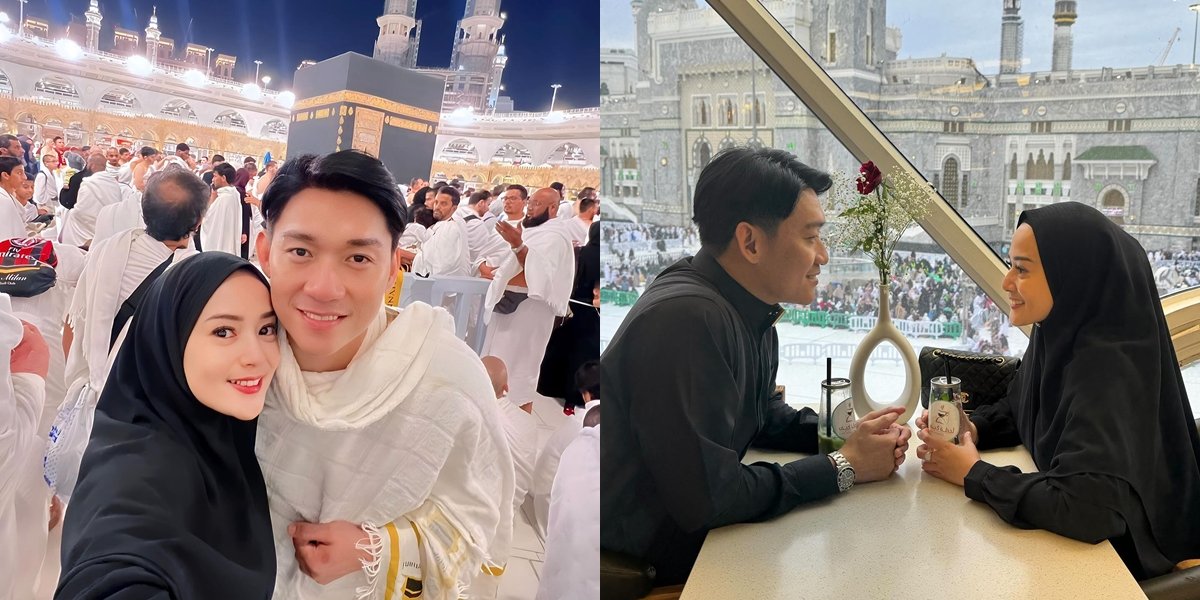 Crying in Front of the Kaaba, 8 Portraits of Ifan Seventeen and Citra Monica's Umrah - Worship and Romantic Date at the Same Time