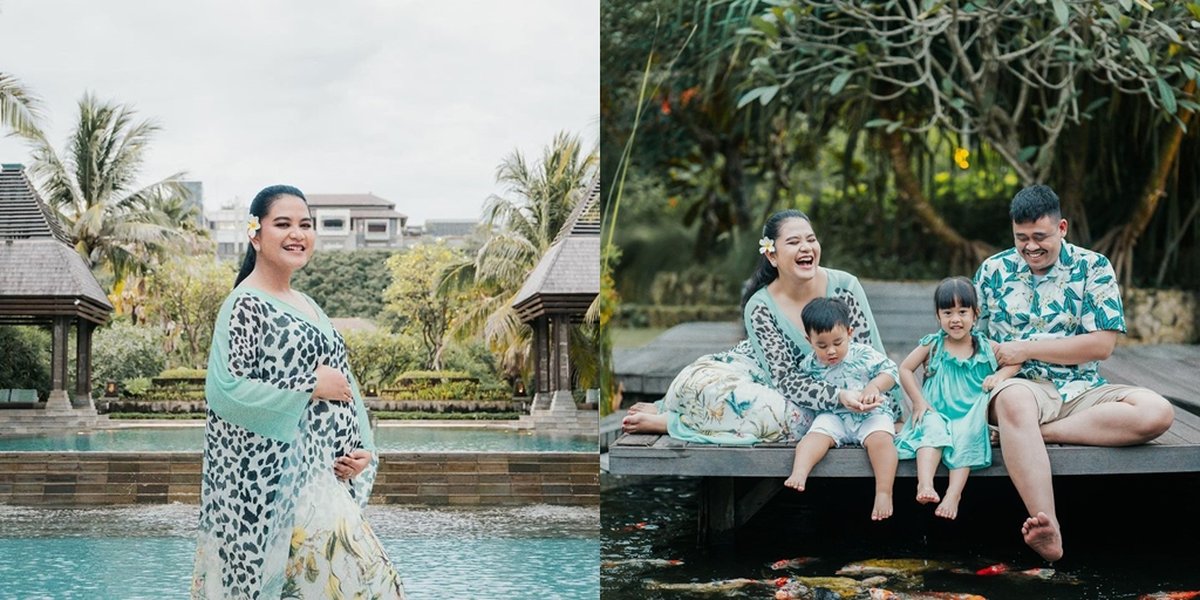 Anticipate the Birth of the Third Child, 8 Portraits of Maternity Photoshoot Kahiyang Ayu at a Luxury Resort - Radiating Beauty Aura