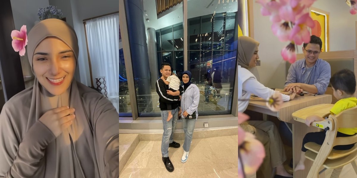 Stuck with Her Husband, 10 Photos of Nadya Mustika Allegedly Pregnant with Iqbal Rosadi's Child Due to Larissa Chou's Comment: Dede Baru