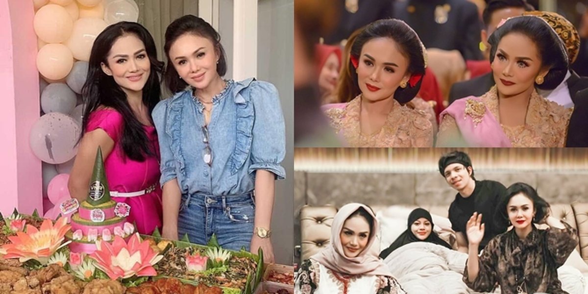 Beautiful Grandma, Here are 7 Portraits of Krisdayanti and Yuni Shara that are Like a Split Betel Nut - Still Full of Charm and Stay Young Despite Almost 50