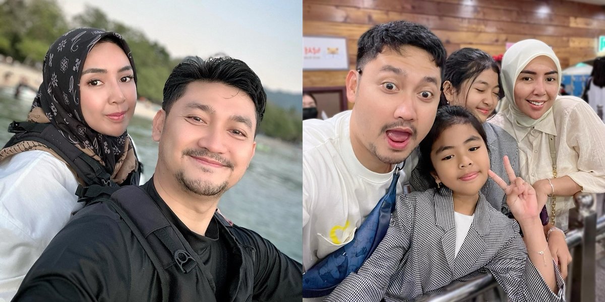Admitting Desperation to Have a Child, Here are 8 Pictures of Angga Wijaya's Closeness with His 2 Stepdaughters - Reluctant to Follow Pregnancy Programs
