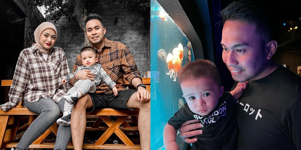 Admit Already Got Blessing, Portrait of Faris Utama's Closeness with Baby Adzam, Nathalie Holscher's Child - Ready to be a Father