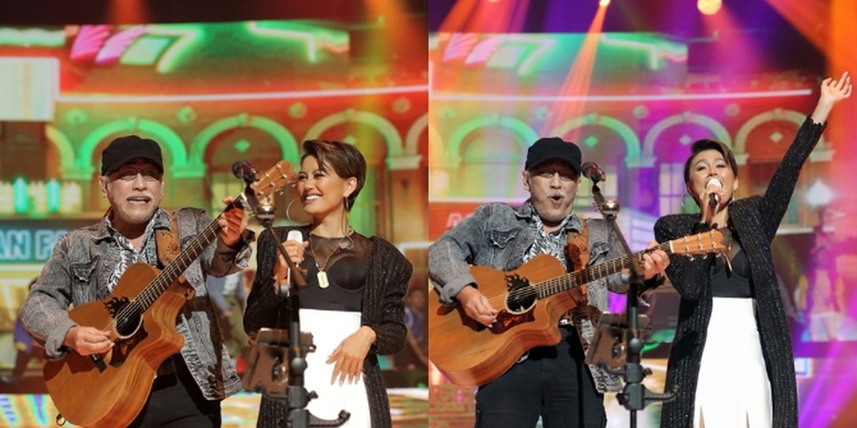 Dancing Together, Iwan Fals & Agnez Mo Duet at Indosiar's 24th Anniversary