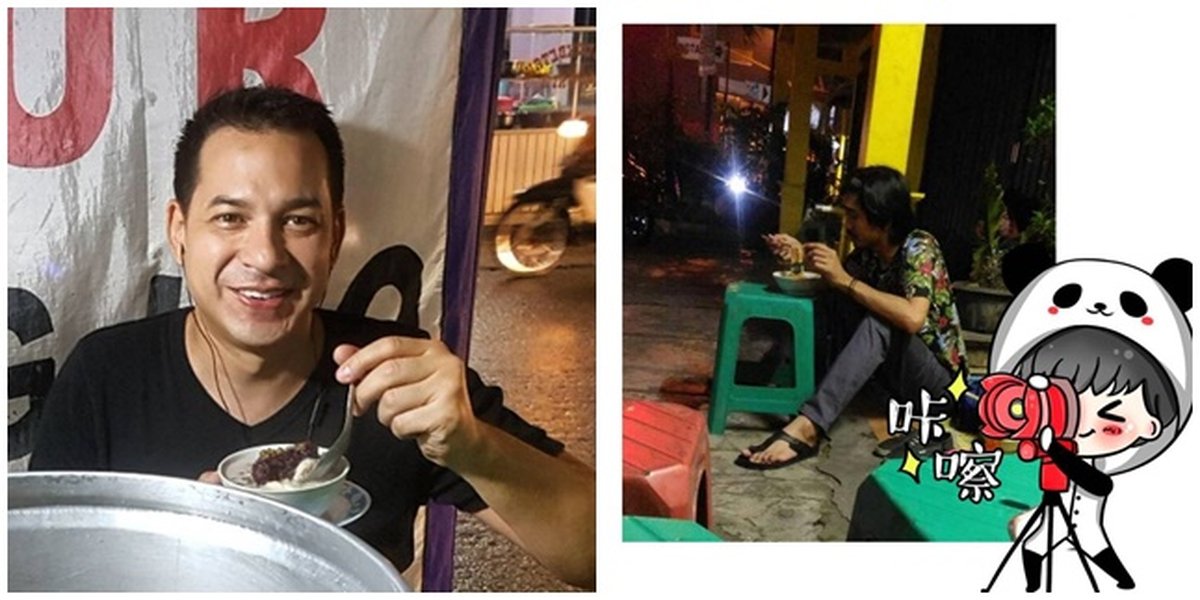 Not Jaim & Gengsi, These 7 Celebrities Just Enjoy Eating at the Side of the Road & Street Stalls