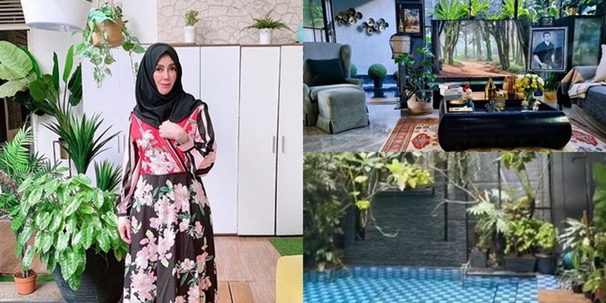 Not Inferior to Raffi Ahmad's Luxury, 9 Detailed Photos of Mama Amy Qanita's House - It's So Lush and Beautiful!