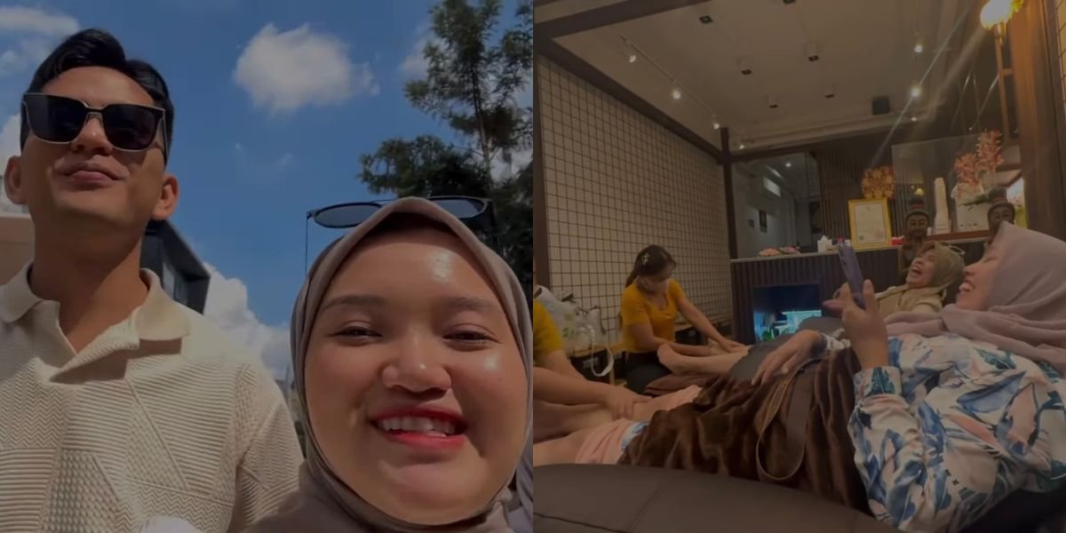 8 Photos of Nabila LIDA Vacationing in Thailand, Using Google Translate - Shopping Trip