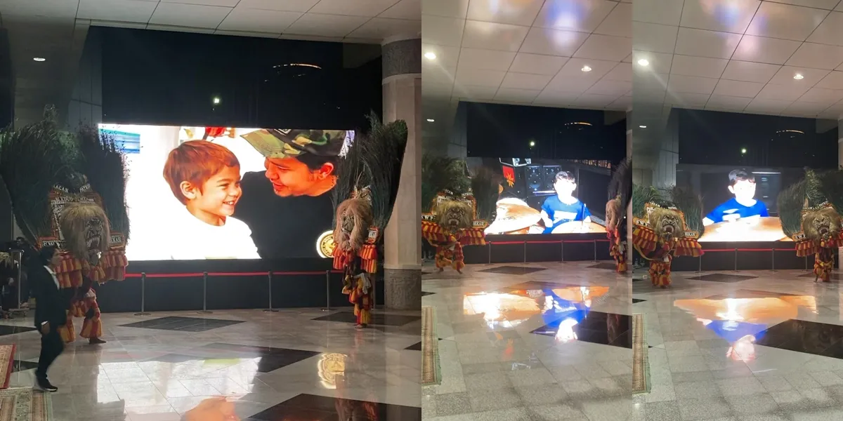 The Wedding Ceremony of Al Ghazali and Alyssa Daguise, Guests Welcomed with Reog Ponorogo Dance