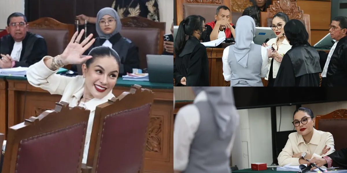 Nikita Mirzani Laughs in Court, Calls Reza Gladys' Testimony Full of Oddities