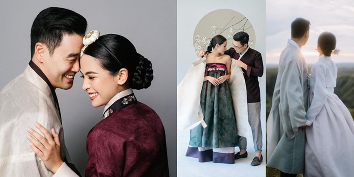 Korean Nuances in Maudy Ayunda's Wedding, Hanbok to Drakor Saeguk Hairstyle