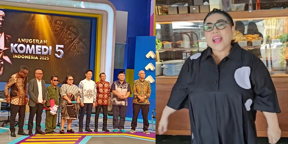 Nunung Proud to be the 'Only' Senior Representative at the 2025 Indonesian Comedy Awards