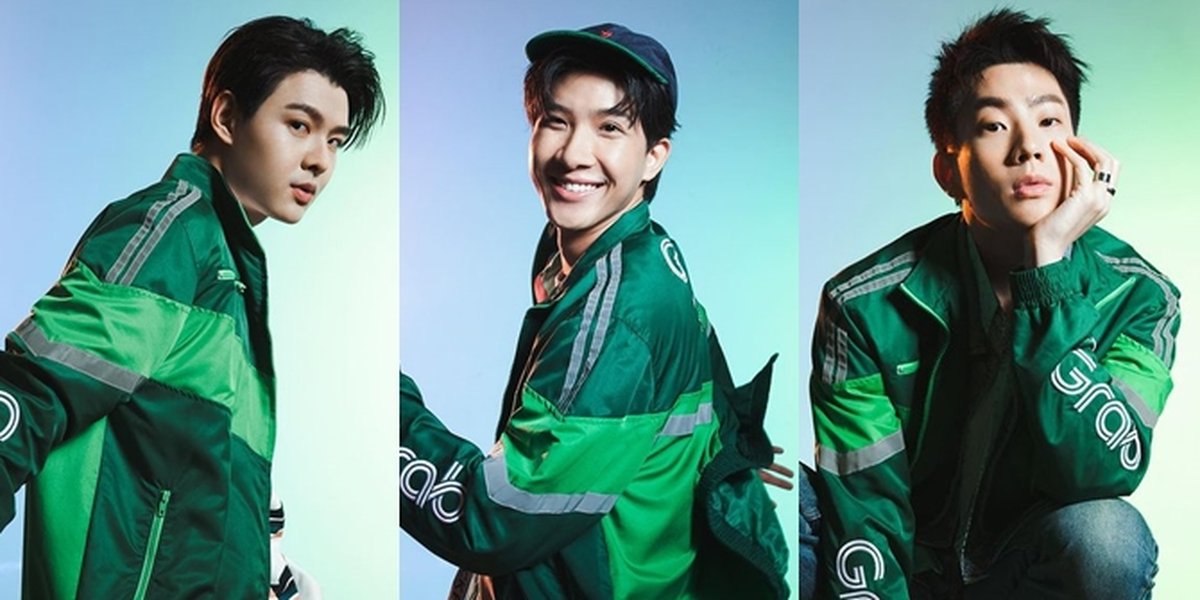 Handsome Love Ojol! 10 Portraits of Thai Actors Transforming into Online Motorcycle Taxi Drivers: Saint Suppapong, Khaotung Thanawat, to Off Jumpol
