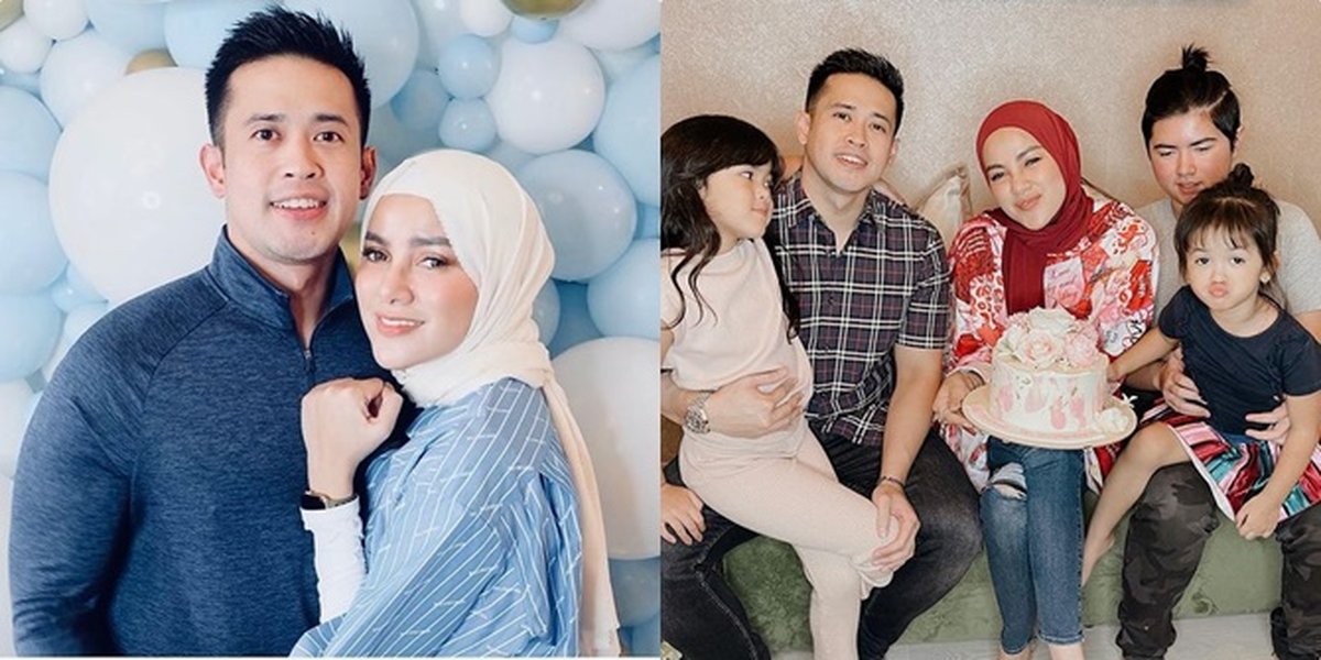 Olla Ramlan Finally Shows a Photo with Aufar Hutapea, Celebrating Birthday with Husband and Children