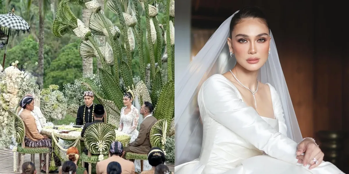 The People Behind Luna Maya's Beauty During the Wedding Ceremony and Reception, Luxurious Eco-organic Decorations