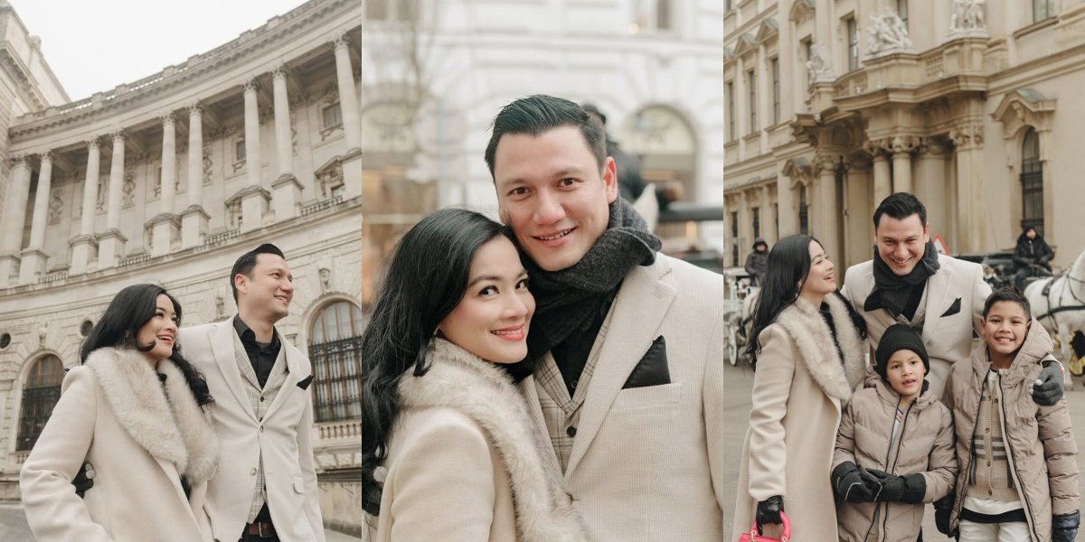 Dating Since 1999, 8 Vacation Photos of Titi Kamal and Christian Sugiono in Austria - Like in a Fairy Tale