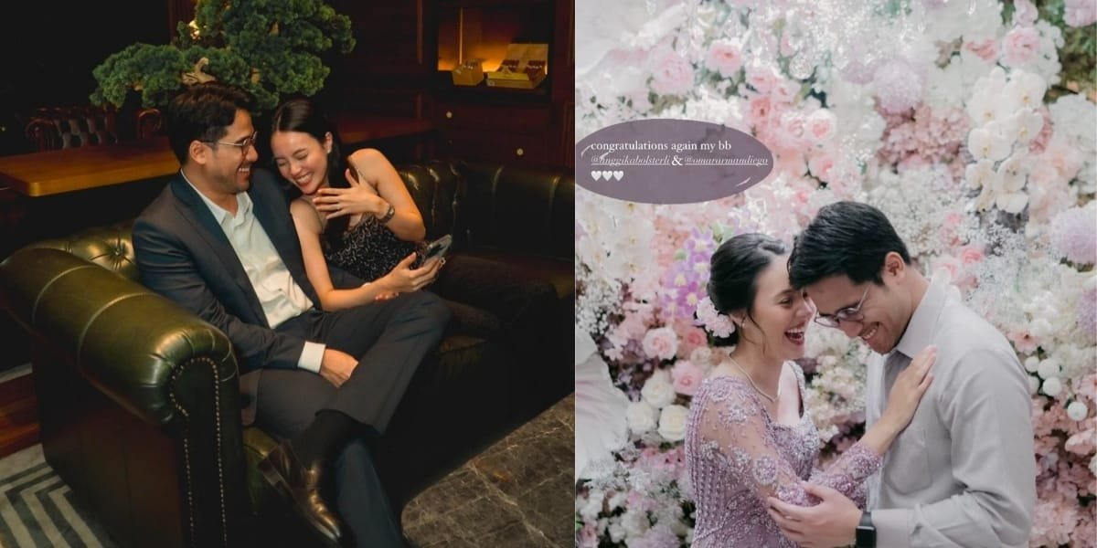 Dating for Seven Years, Series of Happy Moments of Anggika Bolsterli and Omar Armandiego Soeharto's Engagement