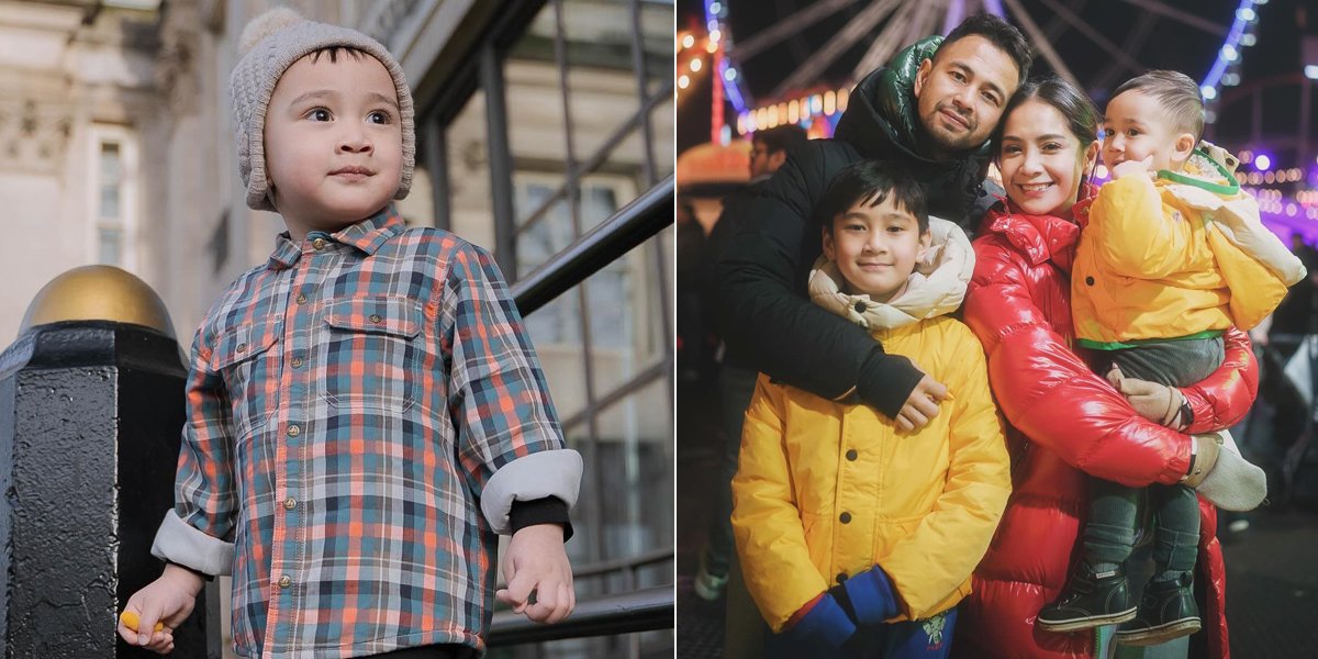 Wearing Layered Clothes, 7 OOTD Photos of Rayyanza 'Cipung' During His Time in London - Stylish Since Birth