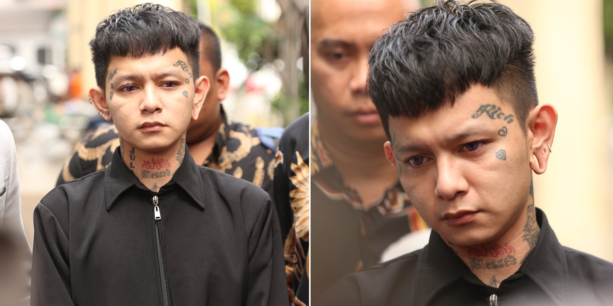 Wearing All Black Clothing, Rapper Sexy Goath Appears with Four Lawyers for the First Divorce Trial