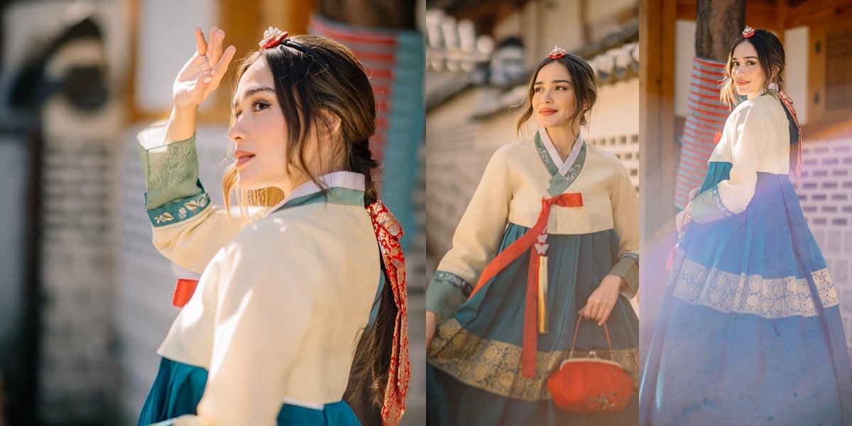 Wearing Hanbok, 7 Beautiful Portraits of Yasmine Wildblood While on Vacation in Korea - Like a Princess