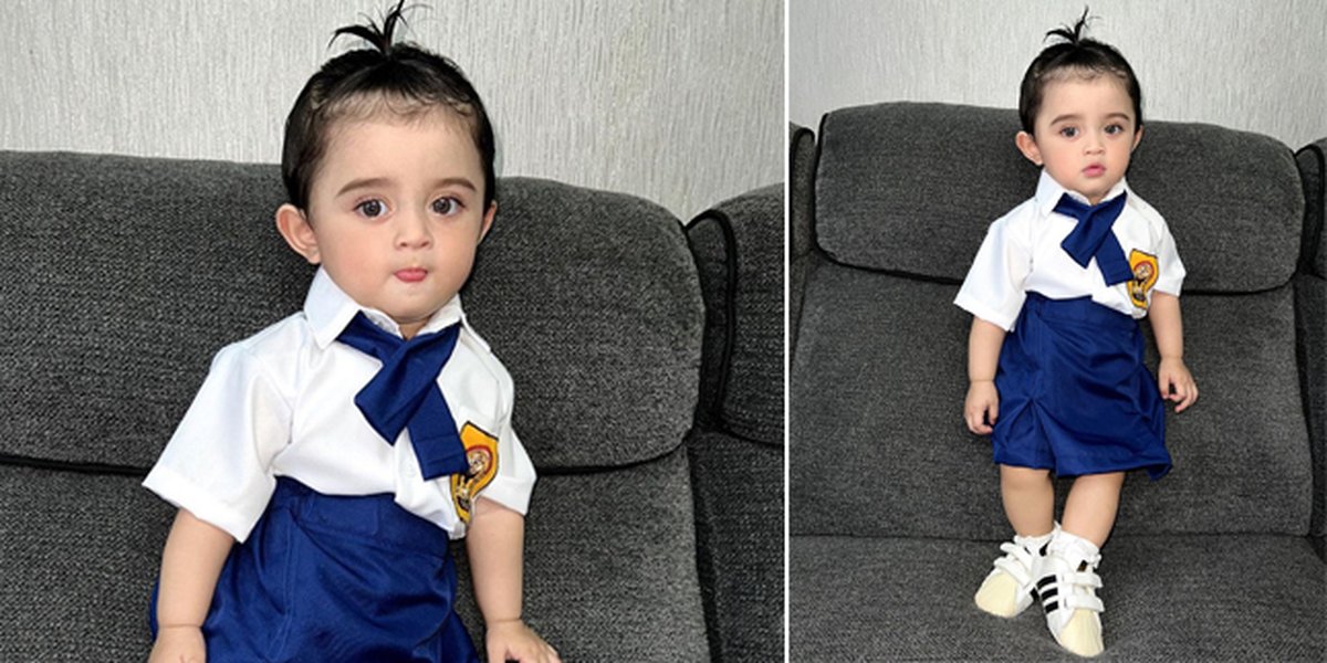 Wearing Junior High School Uniform, Baby Guzel, the Daughter of Ali Syakieb and Margin, Looks Adorable - Making Netizens Fall in Love