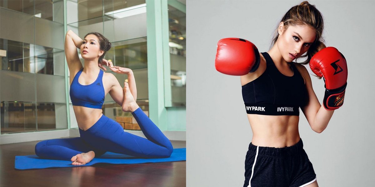 Showing off Body Goals, Proof that These Celebrities are Diligent in Sports